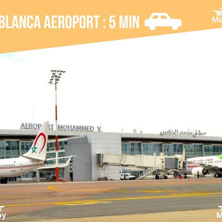 Airport Apartment Suite Casablanca Free Wifi Modern Confort Calme Derroua Екстер'єр фото