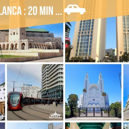 Airport Apartment Suite Casablanca Free Wifi Modern Confort Calme Derroua Екстер'єр фото